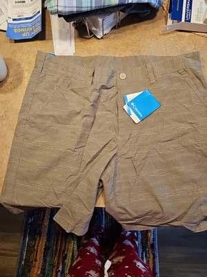 Pantalones cortos para hombre Columbia Washed Out or Washed Out Novelty II, ins 10" nuevos con etiquetas Foto 1 de 4