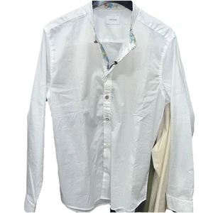 Camicia Coreana Uomo Cotone SSEINSE Taglia S SCONTATA - Picture 1 of 6