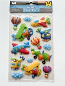 Pegatinas de avión, adornos de avión, suministros para hacer tarjetas, pegatinas para globos - Imagen 1 de 3