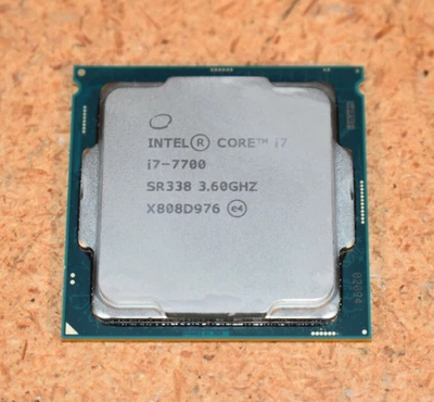 Intel Core I7-7700 Quad-core 3.6GHz 8MB LGA 1151 CPU Desktop Processor SR338  - Image 1 of 4