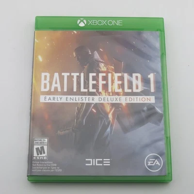 Battlefield 1 Early Enlister Deluxe Edition Xbox One Video Game Multiplayer - Image 1 of 4