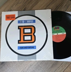 Bad Company - Fame and Fortune  Vinyl LP 1986 In Shrink w/ Hype EX/EX - Foto 1 di 7