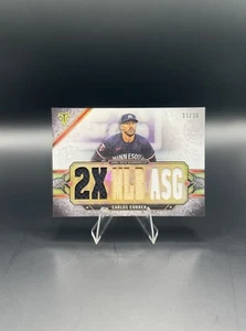 2024 Triple Threads - Carlos Correa /36 Relics Jersey Bat #TTR-CC - Picture 1 of 2