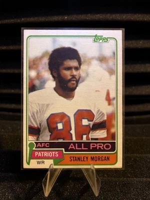 1981 Topps Football. Stanley Morgan #290 - Image 1 of 2