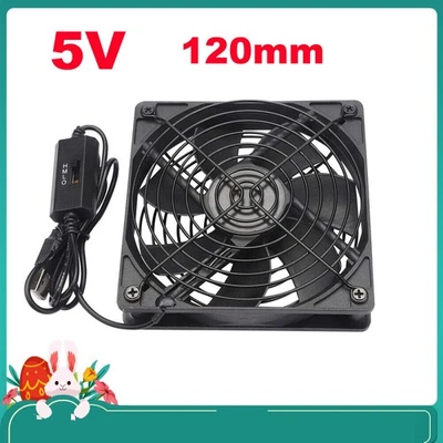 PC Netzteil Lüfter 12cm Fan 120x120x25mm DC 12V sehr leise Kühler 120mm Black - Bild 1 von 4