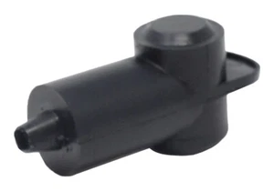 Kupferrohrklemme PVC Nietenabdeckung | 4-6 mm2 Kabel | 12 mm Nieten | SCHWARZ - [541... - Bild 1 von 1