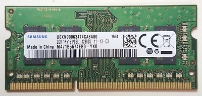 NEW - Original 15-AY065NR 2GB RAM MEMORY PC3 12800 1600-MHz 691739-005 Samsung - Image 1 of 2