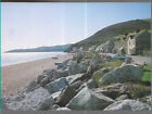 SUPERB OLD POSTCARD - BEESEANDS AND START POINT - DEVON C.1988 Vintage Car