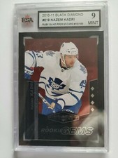 Nazem Kadri 2010-11 Black Diamond RUBY Rookie Hockey Card #15/100 KSA Graded 9!!