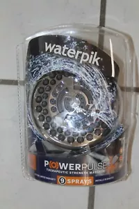 Waterpik 4,5" 9 - cabezal de ducha en aerosol con tecnología de pulso de potencia color cromado - Imagen 1 de 3