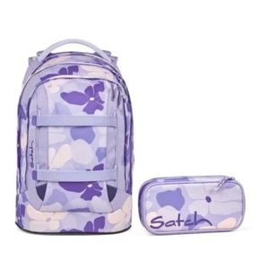 Satch Schulrucksack Set Pack 2-tlg. Lilac Blossom, NEU mit Etikett - Bild 1 von 3