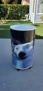 RARE Vintage Coca Cola Polar Bear Stand Up cooler with drain plug by Glacier - Picture 1 of 4