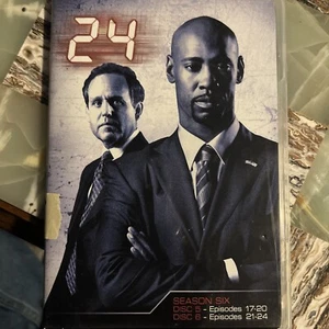 24 season 6 disc 5 & 6. Dvd slim case. #856 - Picture 1 of 4