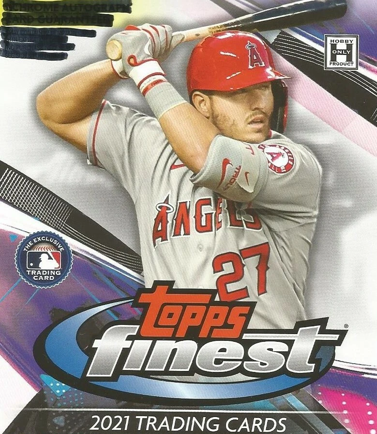 2021 Topps Finest Baseball Base 1-100 ***You Pick***Complete Your Set - Image 1 of 1