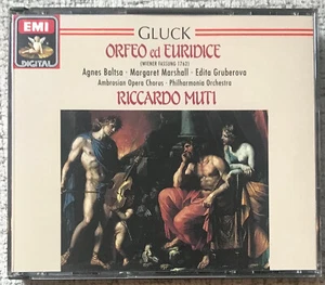GLUCK "ORFEO ED EURIDICE" 1981 2 CDS VG+ BALTSA, MARSHALL, GRUBEROVA, MUTI, COND - Picture 1 of 1