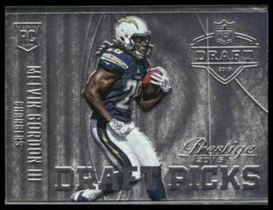 Melvin Gordon #8 2015 Panini Prestige Draft Picks San Diego Chargers - Picture 1 of 2