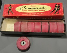 Vintage Crest Command Free Style Box of 8 Red Wheels