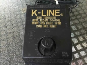 K-Line K-950 120V 50/60Hz Hobby Toy Train Transformer Untested - Picture 1 of 1