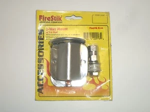 Firestik K-64 3-WEGE SPIEGEL ANTENNENHALTERUNG HALTERUNG mit K-4 STECKERBOLZEN 3/8-24 ANTENNE - Bild 1 von 1