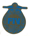 Adesivo Federation Internationale Des Vespa Clubs