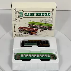 Vintage 2 Classic Streetcars HO Scale Desire St 463 and Powell & Mason Street - Picture 1 of 8