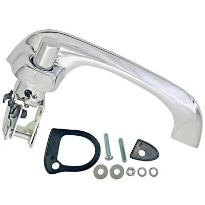 1968~1977 Ford Bronco Outside Door Handle Chrome Metal Right Side 3719P Foto 1 de 3