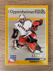Mike Dunham 2003-04 O-Pee-Chee Gold /50  #253 NM-MT Rare