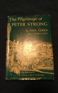 1948 The Pilgrimage of Peter Strong w/DJ by Paul Geren 1st Edition FREE SHIPPING - Picture 1 of 6