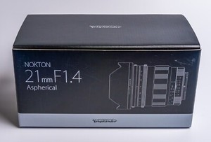 Voigtlander 21mm F1.4 Nokton Aspherical - For Sony E Mount