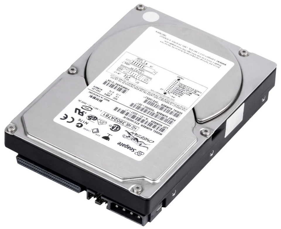 Hard Seagate ST318406LW 18GB 10000U/Min 4MB Cache ULTRA-160 SCSI 3.5 " Inch - Image 1 of 3