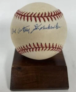 Alex Konikowski (d. 97) Signed Autographed Official National League ONL Baseball - Picture 1 of 2