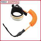 Safety Surfing Hand Rope Stand Up Paddle Board Leash For Surfboard Orange