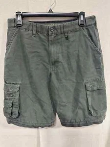 Boy Scouts Of America Green Cargo Convertible Uniform Pant Shorts Youth 16 - Picture 1 of 4