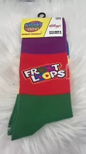 Scarpe da uomo nuove Crazy Socks Crew fit Kellogg's misura 6-12. - Foto 1 di 2