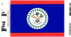 Calcomanía con bandera de Belice - Imagen 1 de 1