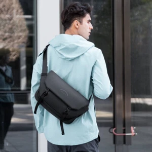 Bolso de hombro de viaje Mark Ryden impermeable mensajero para hombre cabestrillo en el pecho - Imagen 1 de 7