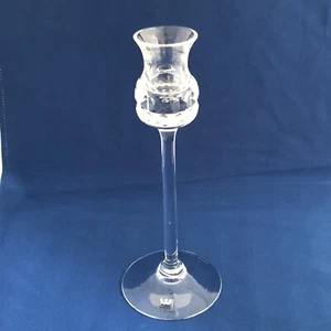 Kosta Boda Cut Glass Crystal Prince Candle Holder with Label signed Warff 66201 - Picture 1 of 9