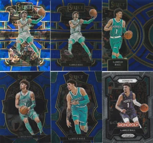 LaMelo Ball 10 Karten Lot - Base, Parallel und Insert - Charlotte Hornets - Bild 1 von 4