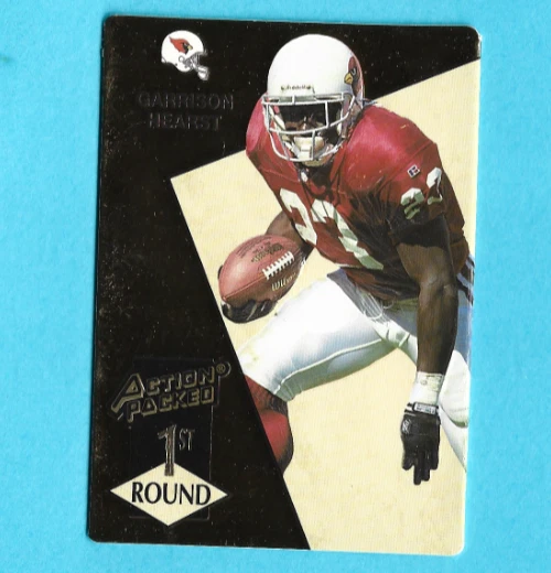 1993 Action Packed #165 Garrison Hearst RC Phoenix Cardinals - Image 1 of 1