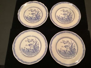 “QUAIL” - by FURNIVALS - 4 SALAD PLATES - R 1 - Picture 1 of 4
