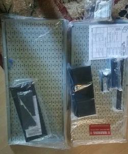 Wall Control Metal Pegboard Organizer Utility Tool Storage and Garage Pegboar... - Picture 1 of 4