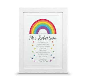 Thank you nursery gift | Teacher end of term present | Pre-school rainbow gift - Picture 1 of 34