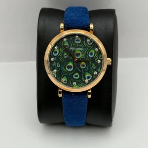 Working Ladies Sekonda Peacock Dial 34mm Quartz Watch New Battery Adjustable - Picture 1 of 18