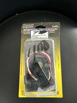 Regent Button Type Light Sensor with Wall Plate SL4500 1800 Watt Capacity NEW - Image 1 of 4