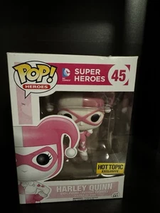 Funko Pop! Vinyl: DC Universe - Harley Quinn 45 (Pink) Hot Topic Exclusive - Picture 1 of 11
