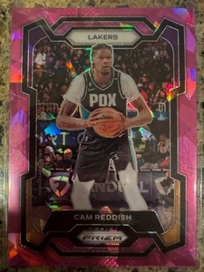 2023-24 Panini Prizm - Cam Reddish #230 Pink Ice Prizm - Foto 1 di 2