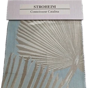 Stroheim Connoisseur Catalina Fabric Sample Book Blue Coral Green Gray Brown - Picture 1 of 10