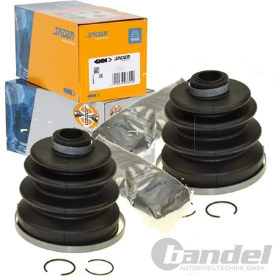 2X SPIDAN LÖBRO JUEGO DE MANGUITOS DE EJE APTOS PARA NISSAN BLUEBIRD PRAIRIE - Imagen 1 de 4