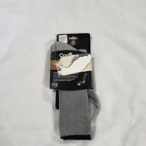Carhartt Mens Crew Socks Gray 9-12 Merino Wool Anti Odor Lightweight Comfortable - Picture 1 of 6