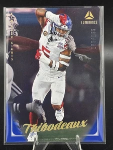 2025 Panini Luminance #64 Kayvon Thibodeaux Blue #/199 - Picture 1 of 3